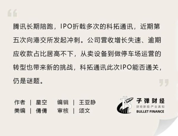 科拓股份九年五度IPO折戟：2.69亿应收逾期超50%，核心阻碍是什么