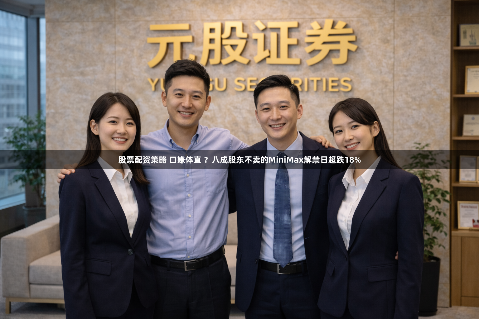 股票配资策略 口嫌体直 ？八成股东不卖的MiniMax解禁日超跌18%