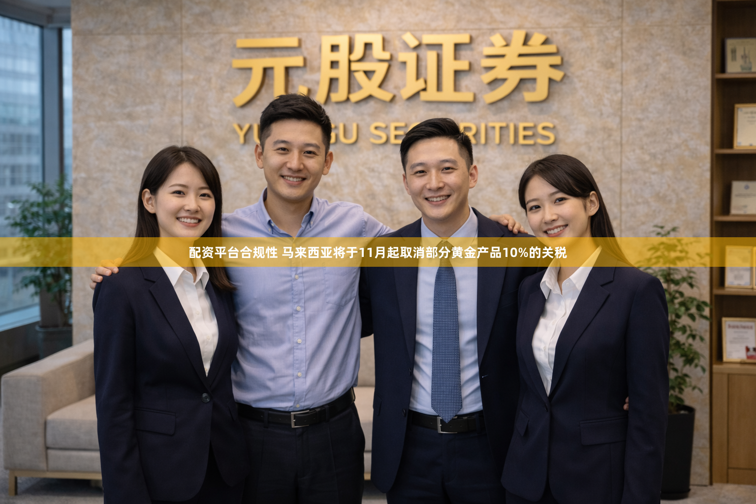 配资平台合规性 马来西亚将于11月起取消部分黄金产品10%的关税